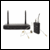 Trantec S4.16 headband 16 channel UHF radio microphone system (HM22P3) - channel 38   