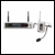 S5.5 UHF Multi Frequency HM-66 Headworn Mic System - channel 38   