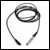 Trantec LM-55 lapel microphone - 4 pin lemo plug