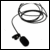 Trantec LP-55 Lapel Microphone - 4 pin min XLR plug