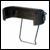 Spare belt clip for Trantec S5.3 / S5.5 / S6 beltpack transmitter 