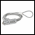 Laptop security cable with combination lock