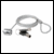 Laptop security cable with key lock