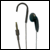 Music-Link-D 50/50 stereo - earphone/silhouette earhook 