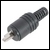 DIN plug, 2-pin