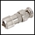 High Quality BNC Plug, Gold Contact, Screw termination, For 6.5mmØ cables