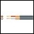 2 core individual lap screen, 2 x 18/0.1mm, 2 x 51/0.1mm, Black, 100m