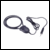 Inductive neckloop with 3.5mm stereo plug