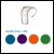 Accent Colour  Processor Covers for PowerCel Slim - Metallic Colours