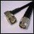 500mm TNC lead. Plug to Right angled Plug.  RG58