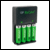 Charger & 4 2050mAh AA instant use rechargables