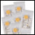 Pack of 6 dry cap bags & capsules