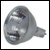 MR16 lamp, G5.3, 24V, 250W - GE Long Life (500Hrs)