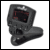 Backlit clip-on chromatic tuner