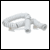 Coiled phone handset lead - 2 metre