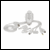 Energy Efficient UK USB Charger Kit 1000mA
