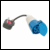 UK 13A plug to Ceeform Conversion Lead 