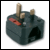 USA to UK plug adaptor - BLACK