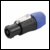 Neutrik Speakon plug 4 poles