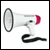 TM-10 entry-level 10W pistol grip megaphone