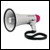 TM-11 15W pistol grip megaphone