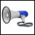 TM-15 25W pistol grip megaphone