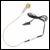 Cochlear Freedom test lead & button earphone