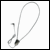 Hi-output fmGenie plastic neck loop with 600mm lead & 3.5mm plug
