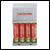 Uniross Automatic AA/AAA battery charger & AA 2100mAh Hybrio batteries