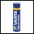 Varta alkaline AAA battery - box of 10   