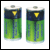 Varta D size NiMH rechargeables - 3000mAh