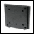 LCD small wall mount slide bracket