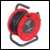 Red/Black 2 Gang 30 m Extension Reeler with Stand and Carry Handle