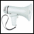 Compact loudhailer for hand-held use