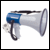 25W Eagle Megaphone With Pistol Grip, Fist Mic & Shoulder Strap