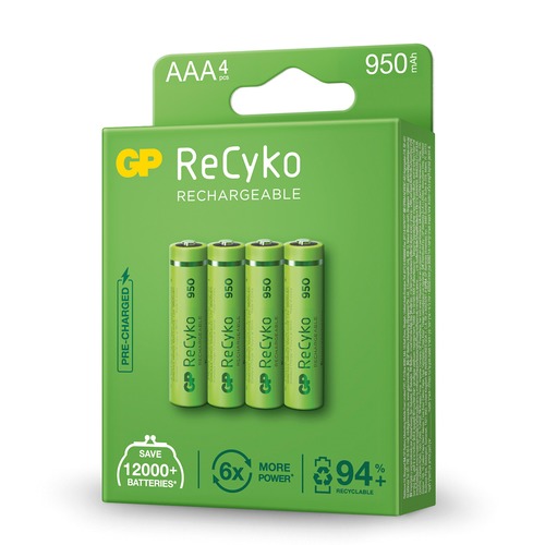 Rechargeable NiMH batteries
