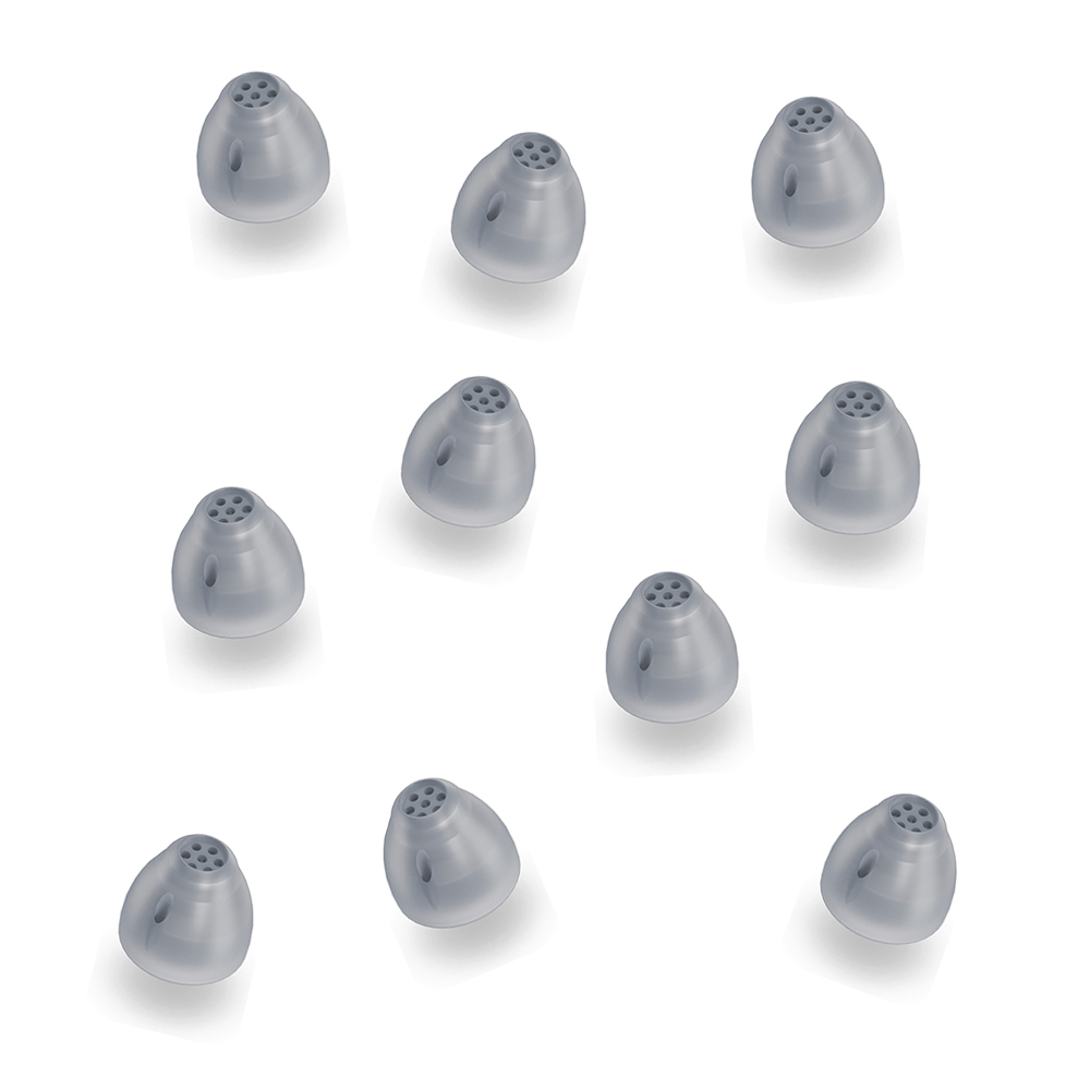"1rung" Light Grey Domes for ReSound Hearing aids Connevans