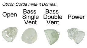Oticon domes Oticon domes