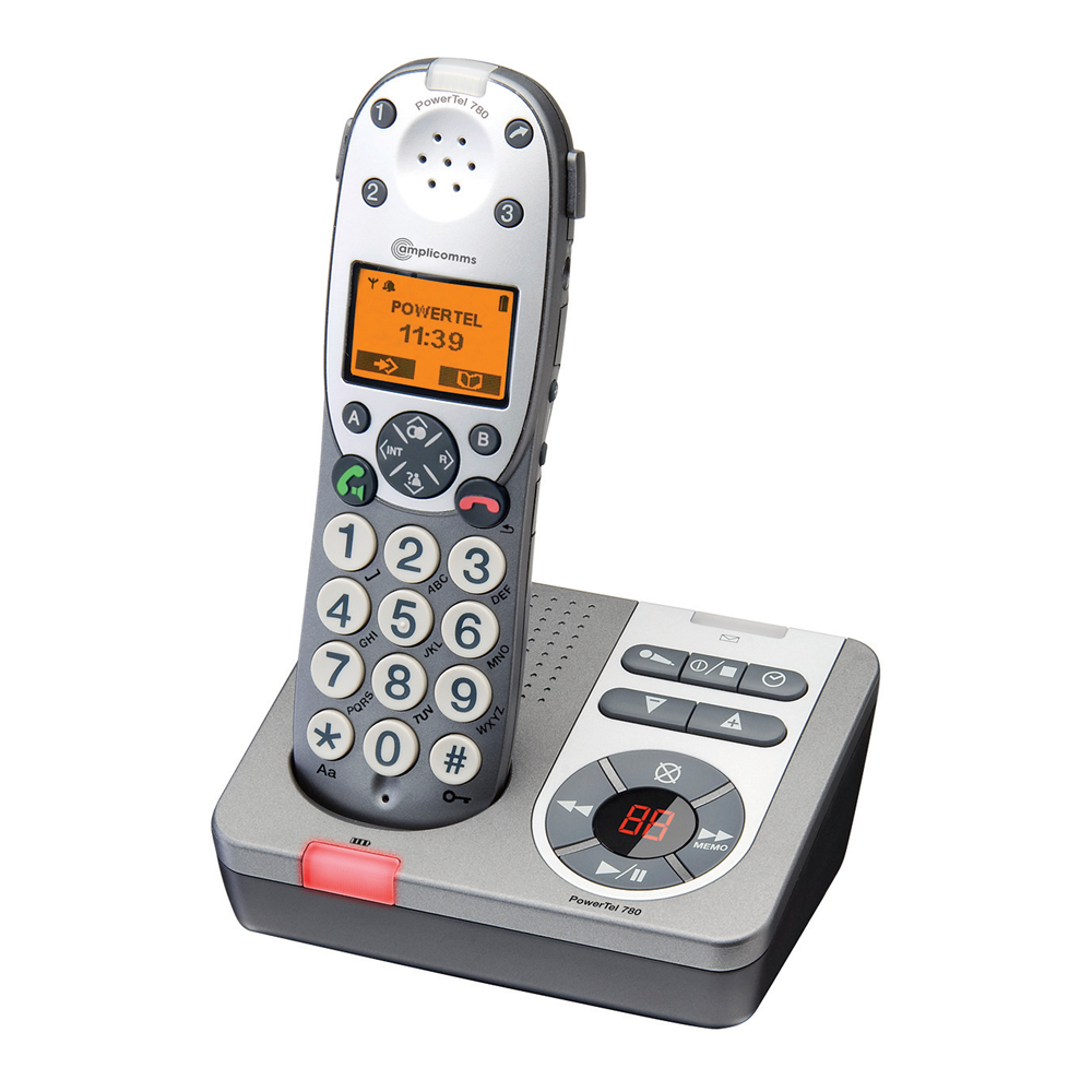 Amplified Cordless Telephones Single Connevans