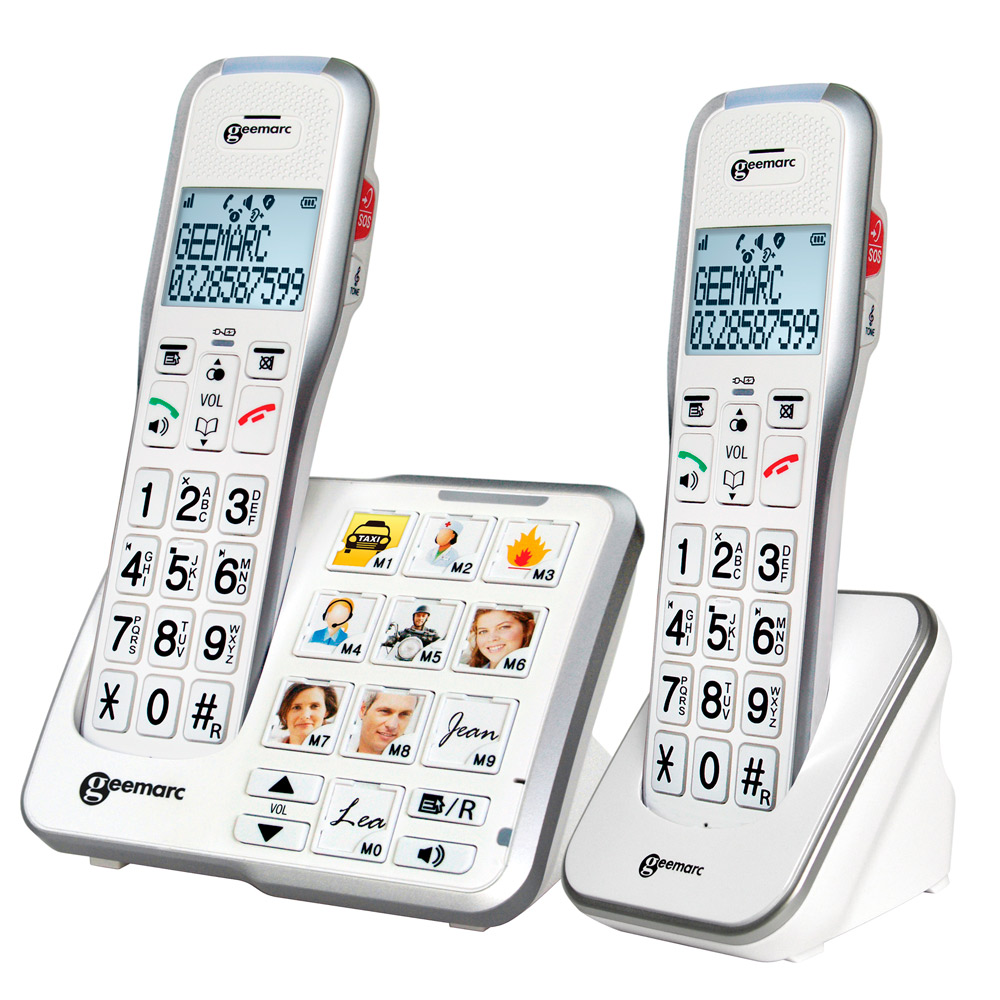 Amplified Cordless Telephones Twin Packs Connevans