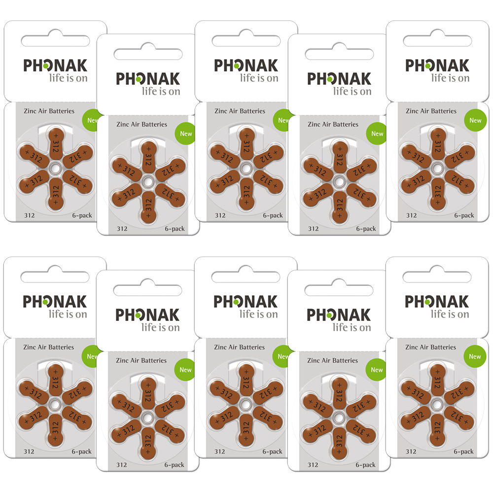 Phonak hearing aid batteries Connevans