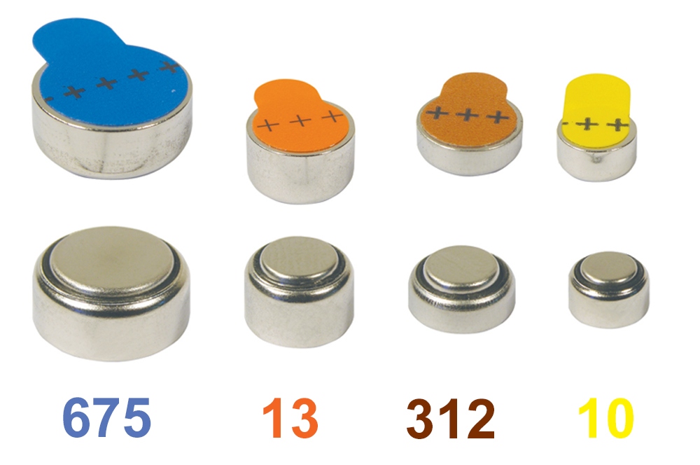 Hearing Aid Battery Cross Reference Chart