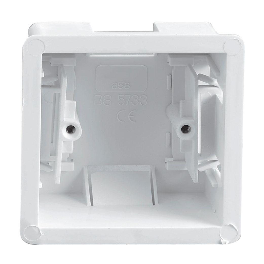 Mains socket back boxes Connevans