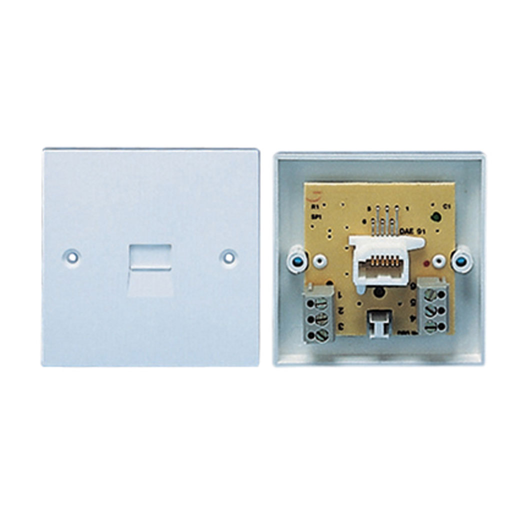 telephone wiring accessories connevans Telephone Wiring System flush mounted 3 6a secondary uk telephone socket with screw connections designed to fit any standard uk backbox not