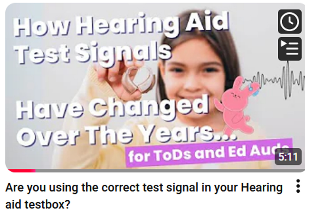Hearing aid testbox